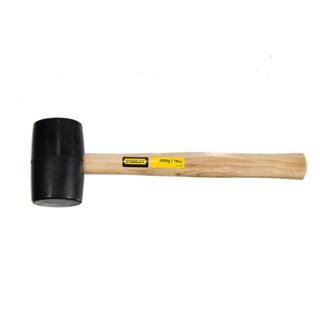 Gummihammer mit schwarzem Kopf