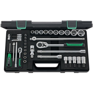 Steckschlüsselsatz 1/4+1/2 Zoll 6-kant STAHLWILLE