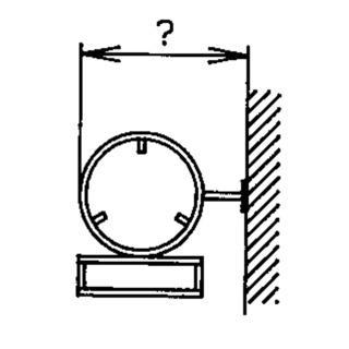Rohrrahmen für Signal Ø 40 mit Beitafel
