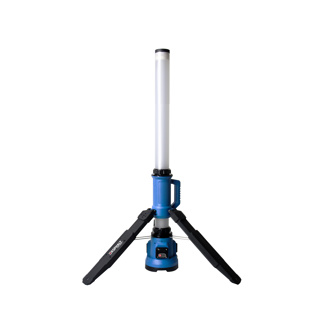 Baustellenbeleuchtung Asphalt Hybrid 360°