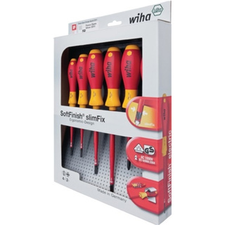 Schraubendrehersatz 3201 slimFix K6 Schlitz/PH VDE