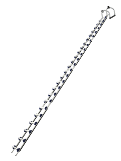 Dachleiter Evoklip vierteilig Alu