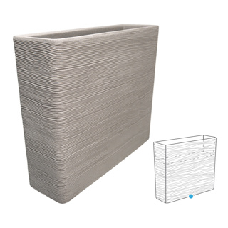 Pflanzkasten hoch "Shabby" ivory