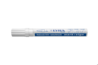 Lackmalstift, weiss Lyra