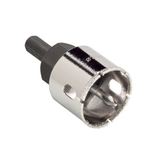 Diamantbohrkrone mit HM-Zentrierbohrer