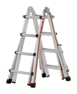 Teleskopleiter, "Telestep", 4teil, SC 80 m. Aus.