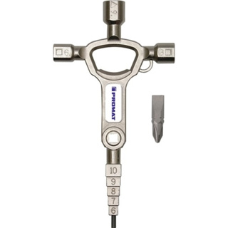 Schaltschrankschlüssel 7 Funktionen integr.Flasche