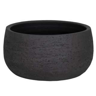 Pflanzschale Keramik "Hemera" anthrazit