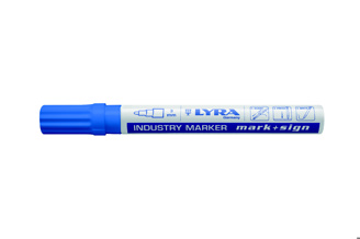 Lackmalstift, blau Lyra