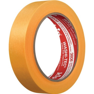 Abdeckband 3808 WASHI-TEC® Premium glatt gelb
