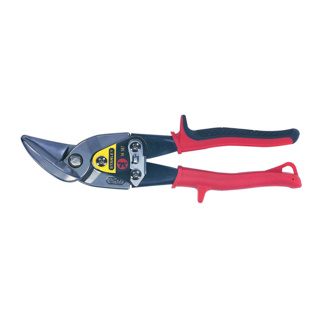 Blechschere zum Durchschneiden kurz, links