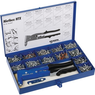 Blindnietsortiment 942-teilig