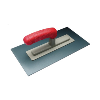 Glättekelle Kunststoff mit Kunststoffgriff, eckig