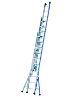 Seilzugleiter Platinium 300 dreiteilig Alu