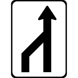 Signal 4.77L Anzeige der Fahrstreifen links