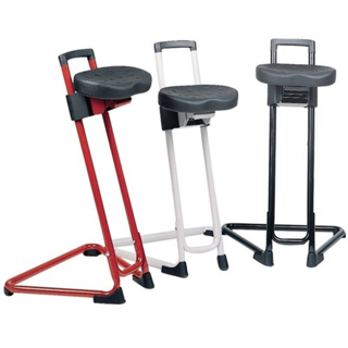 Stehhilfe Integralschaum Stahl rot