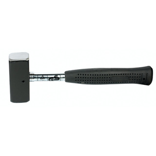 Handfäustel verchromtem Stahlstiel