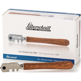 Glasschneider mir flachem Heft