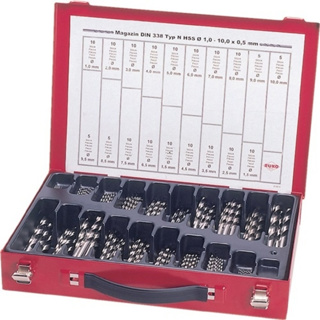 Spiralbohrermagazin DIN338 Typ N HSS