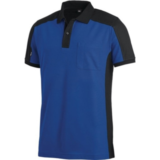 Poloshirt Konrad royal / schwarz